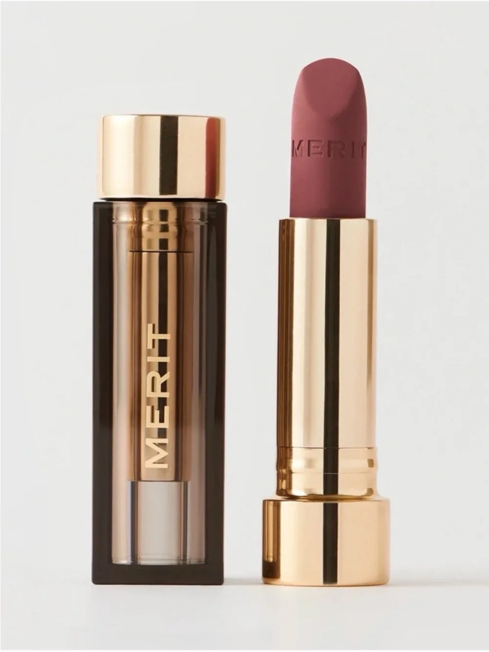 NEW MERIT Signature Lightweight Matte Lipstick - Maison